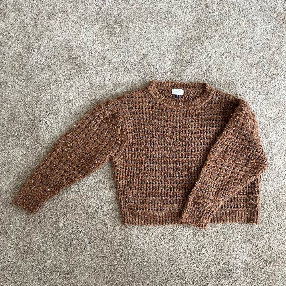 Universal Thread Balloon Sleeve Knit Sweater - Size XXL